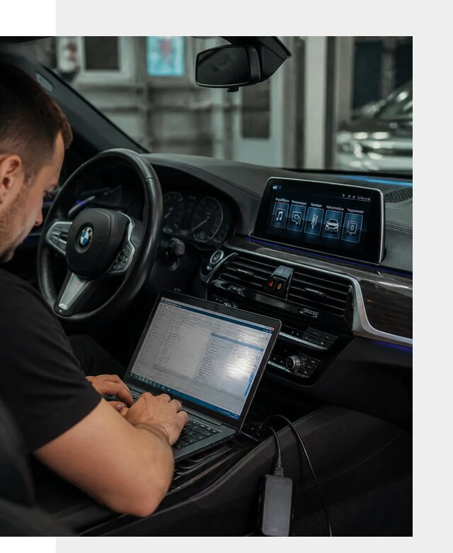 Русификация мультимедиа BMW для авто под ключ в Сосновоборске