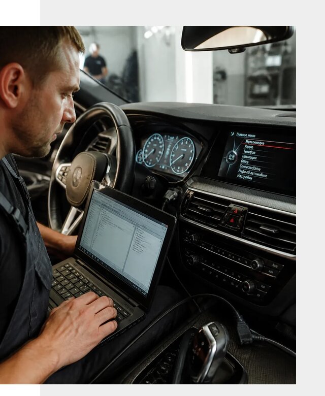 Русификация приборной панели BMW для авто в Сосновоборске от компании