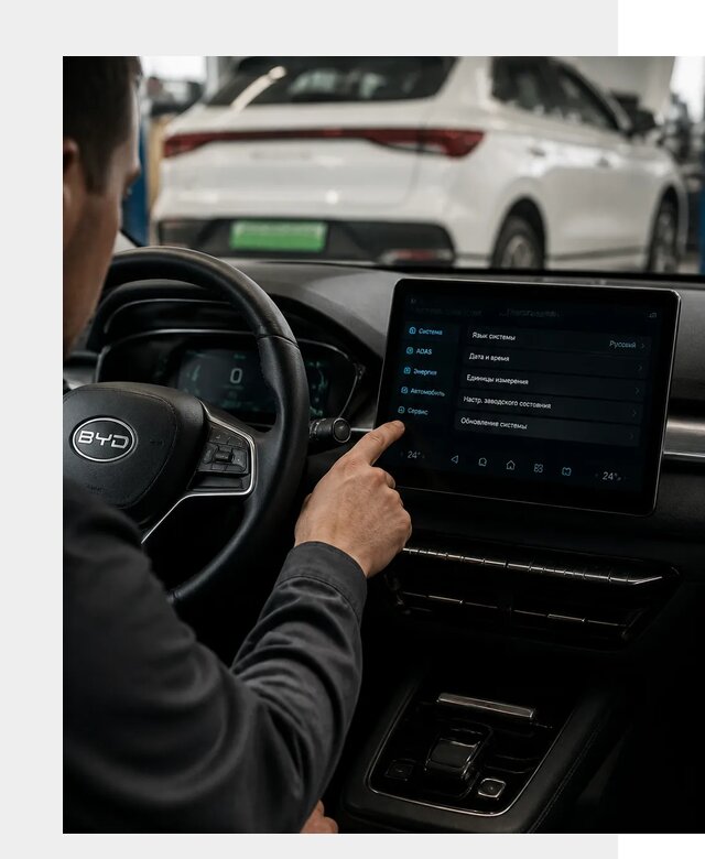 Русификация BYD E2 в Сосновоборске от 15414 р. | ФастМобиль-Ссб под ключ