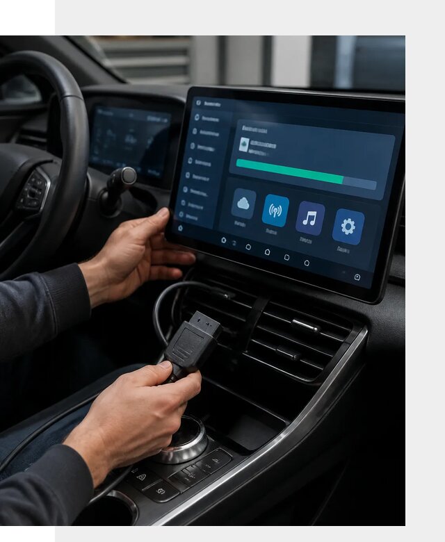 Установка приложений BYD для автомобиля под ключ в Сосновоборске