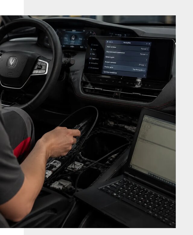 Русификация автомобиля Changan UNI-K под ключ в Сосновоборске