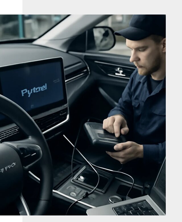Русификация автомобилей Jetour с адаптацией меню в Сосновоборске