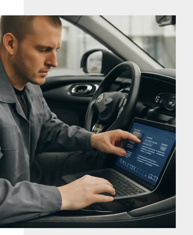 Русификация приборной панели автомобиля Lynk Co в Сосновоборске