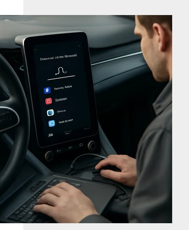 Установка приложений Lynk Co на автомобиль в Сосновоборске