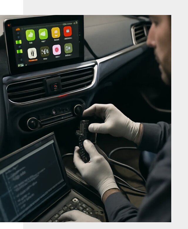 Активация Apple CarPlay в Сосновоборске для штатной мультимедиа
