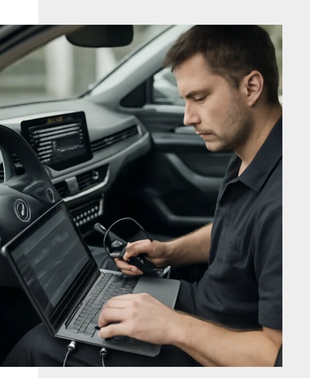 Настройка телематики автомобиля под ключ для авто в Сосновоборске